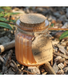 Bougie Cire de Soja Orange Epicée