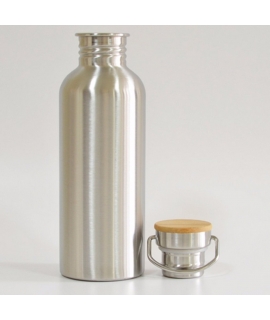 Gourde inox brut